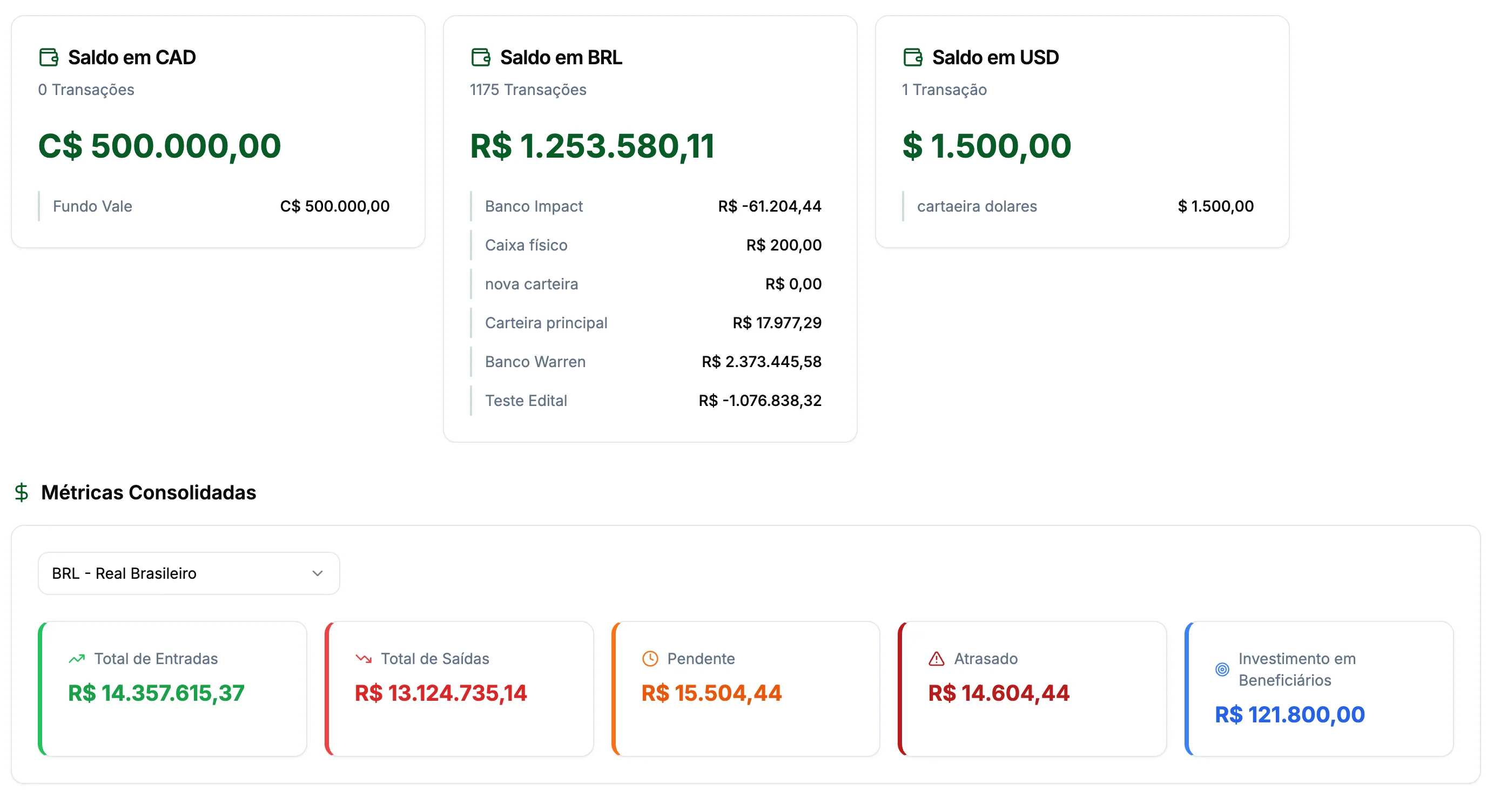 Automatic Multi-Currency Management